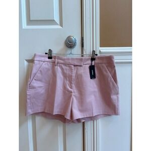 Express Editor Shorts Women's Size 12 Pink High Waisted Stretch Career Casual